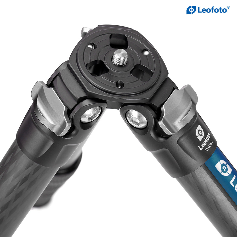 Leofoto LS-324C with LH-40PCL Ball Head Carbon Fiber Tripod Kit