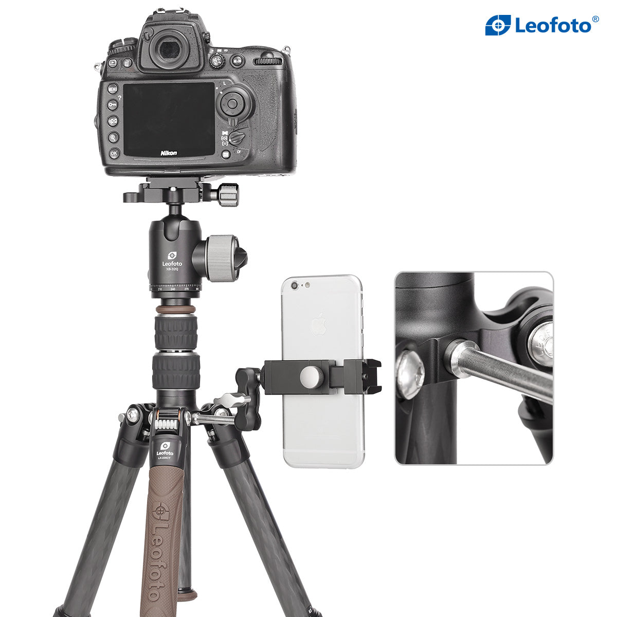 Leofoto LX-225CT Carbon Fibre Tripod With XB-32 Ballhead
