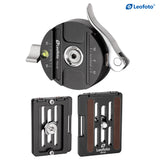 Leofoto LH-40PCL Low Profile Ball Head with Quick Release Clamp
