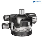 Leofoto LH-40PCL Low Profile Ball Head with Quick Release Clamp