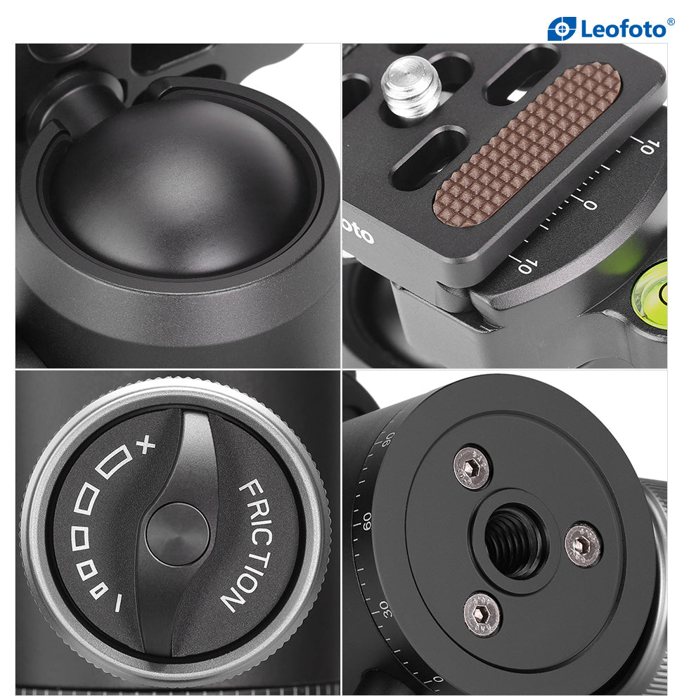 Leofoto LX-224CT Carbon Fibre Tripod With XB-32 Ballhead