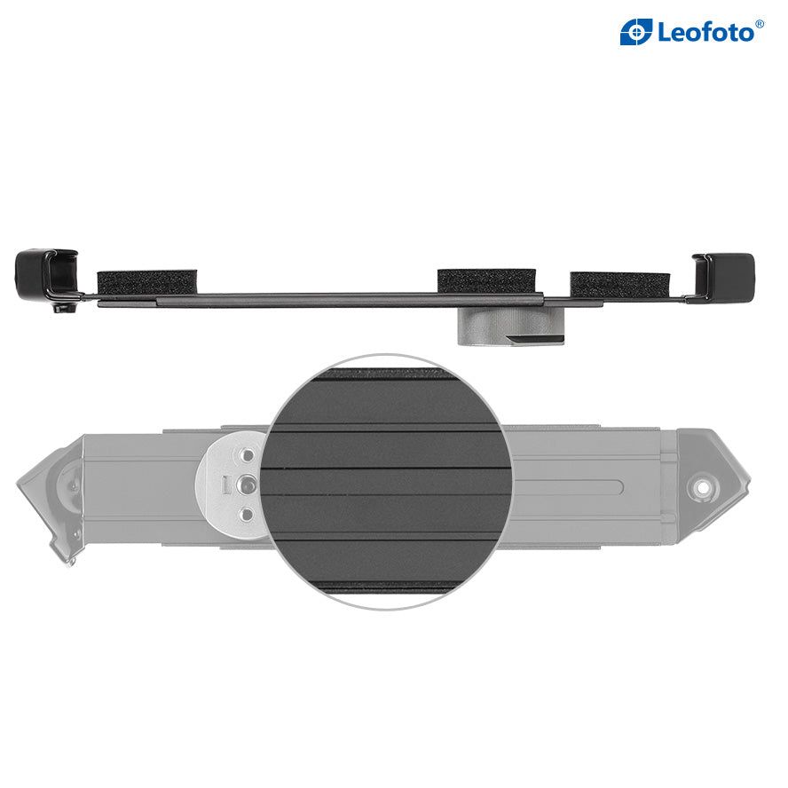 Leofoto IPC-500 Adjustable Ipad Clamp Compatible with Arca Tripod Head  for 13.4 to 19.7" Tablets
