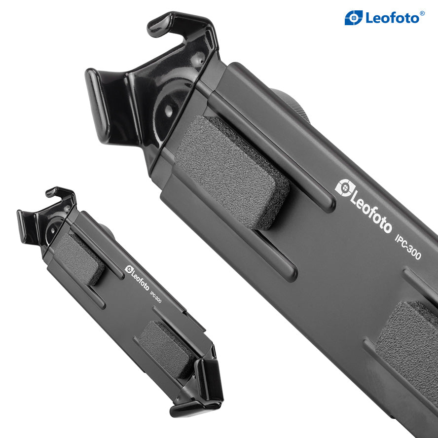 Leofoto IPC-500 Adjustable Ipad Clamp Compatible with Arca Tripod Head  for 13.4 to 19.7" Tablets