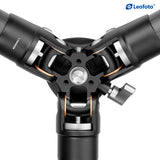 Leofoto LS-365CEX + PG-1 Leveling Base Tripod and Gimbal Head