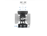 Leofoto VH-30 Two-Way Tele Lens Monopod Head , Arca-Swiss Compatible, With Handle