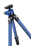 Leofoto LP-284C with LH-30 (Blue) Ball Head Waterproof Anti-Corrosion Carbon Fiber Tripod with Titanium Foot Spike
