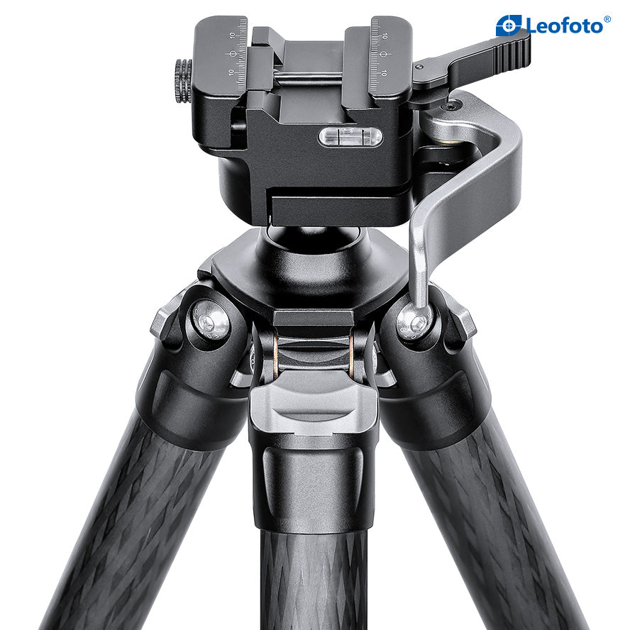 Leofoto SA-324C Carbon Fiber Tripod with MA-30L Rapid-Lock Ball Head, Arca and Picatinny Compatible