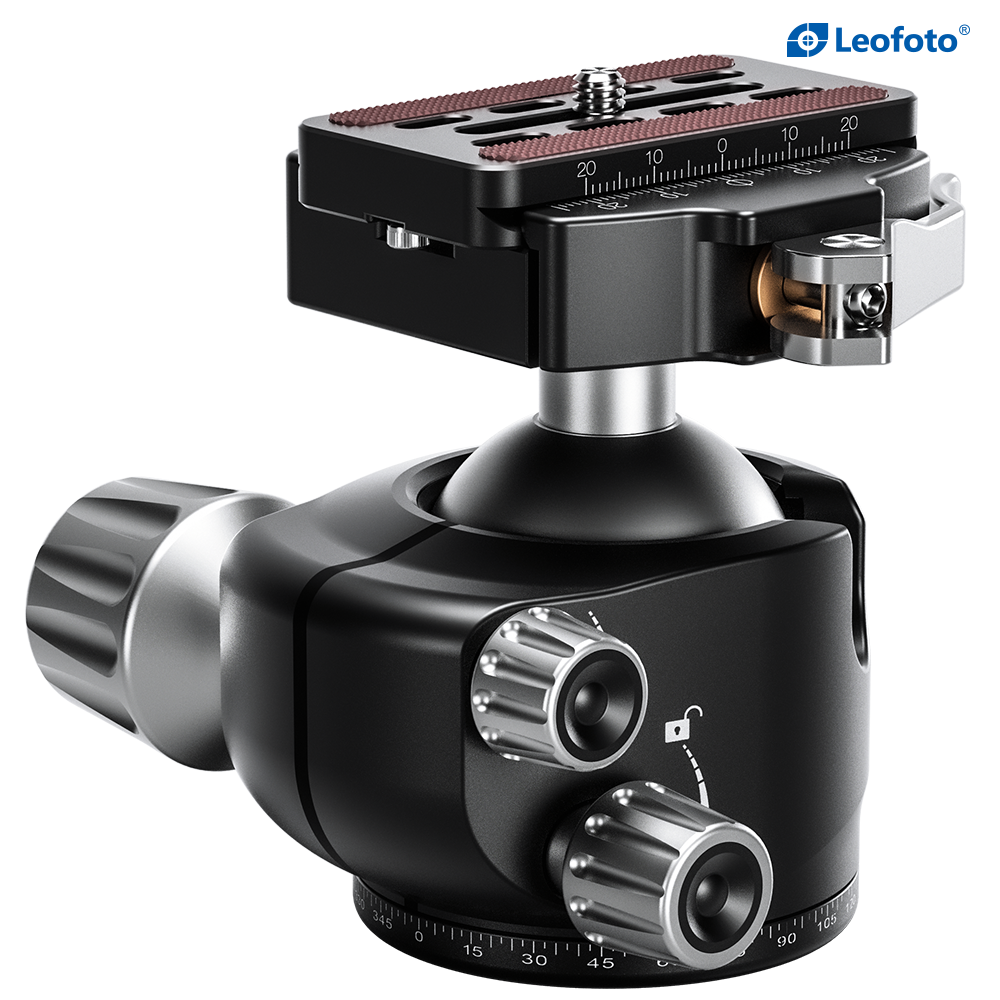Leofoto LH-47LR Ball Head with LR-60 Lever Release Clamp