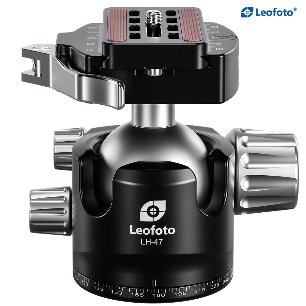 Leofoto LH-47LR Ball Head with LR-60 Lever Release Clamp
