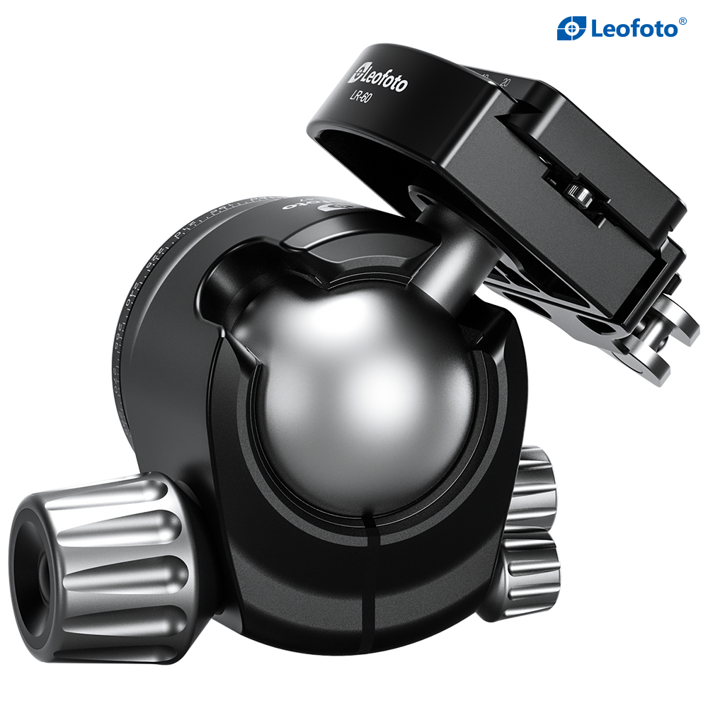 Leofoto LH-47LR Ball Head with LR-60 Lever Release Clamp