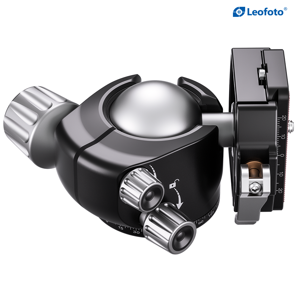 Leofoto LH-47LR Ball Head with LR-60 Lever Release Clamp