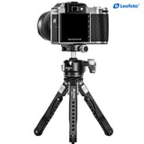 Leofoto MT-04 Spider Aluminum Mini Tripod with LH-30 Ball head Kit
