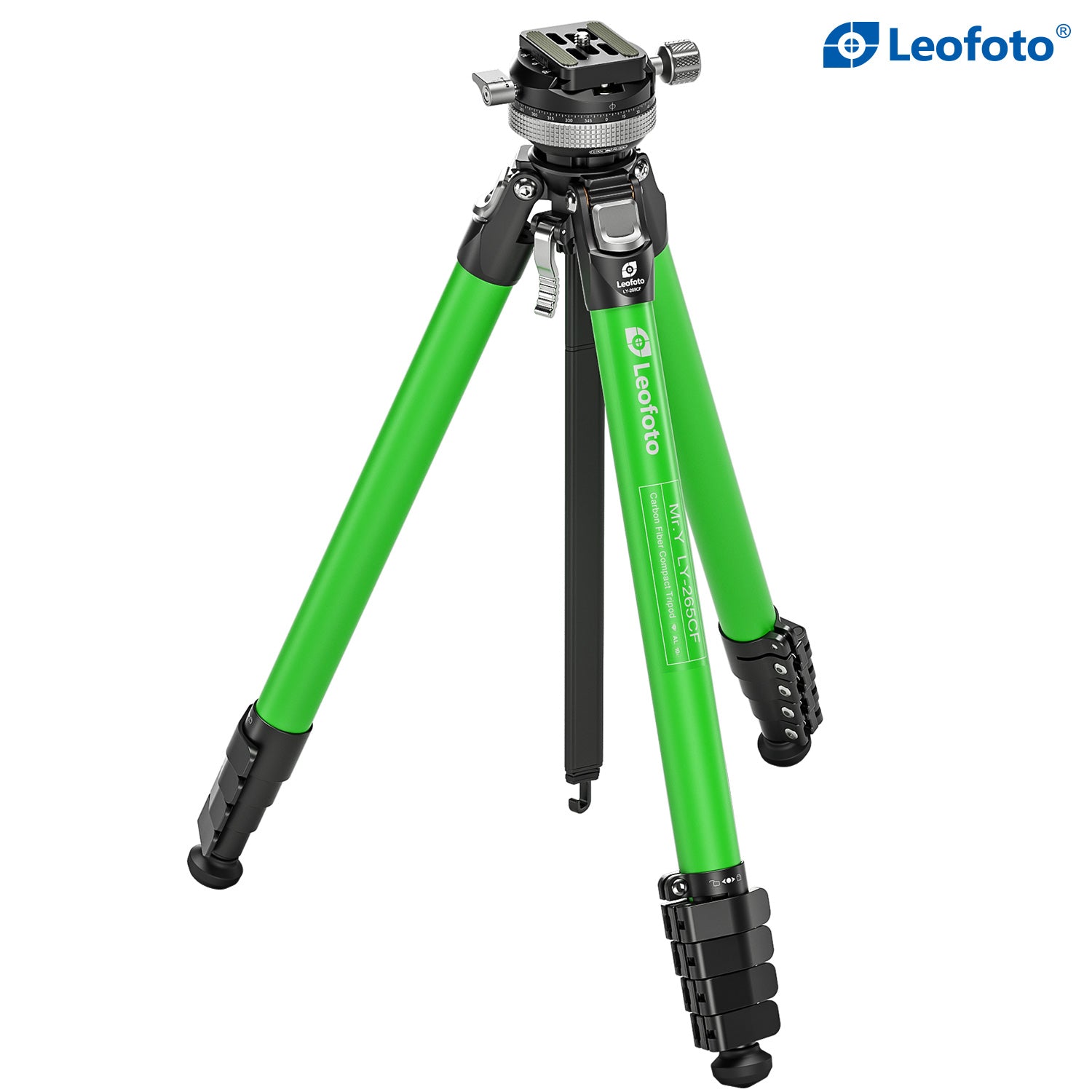 Leofoto LY-265CF Carbon Fiber Camera Tripod with Quick Release 1/4" Screw & 360° Ballhead
