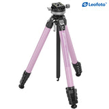 Leofoto LY-265CF Carbon Fiber Camera Tripod with Quick Release 1/4" Screw & 360° Ballhead