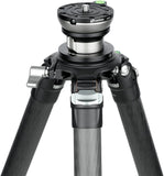 Leofoto LB-75S Leveling Base with 75mm Plate and 70mm System Base Mount with Butterfly Handle