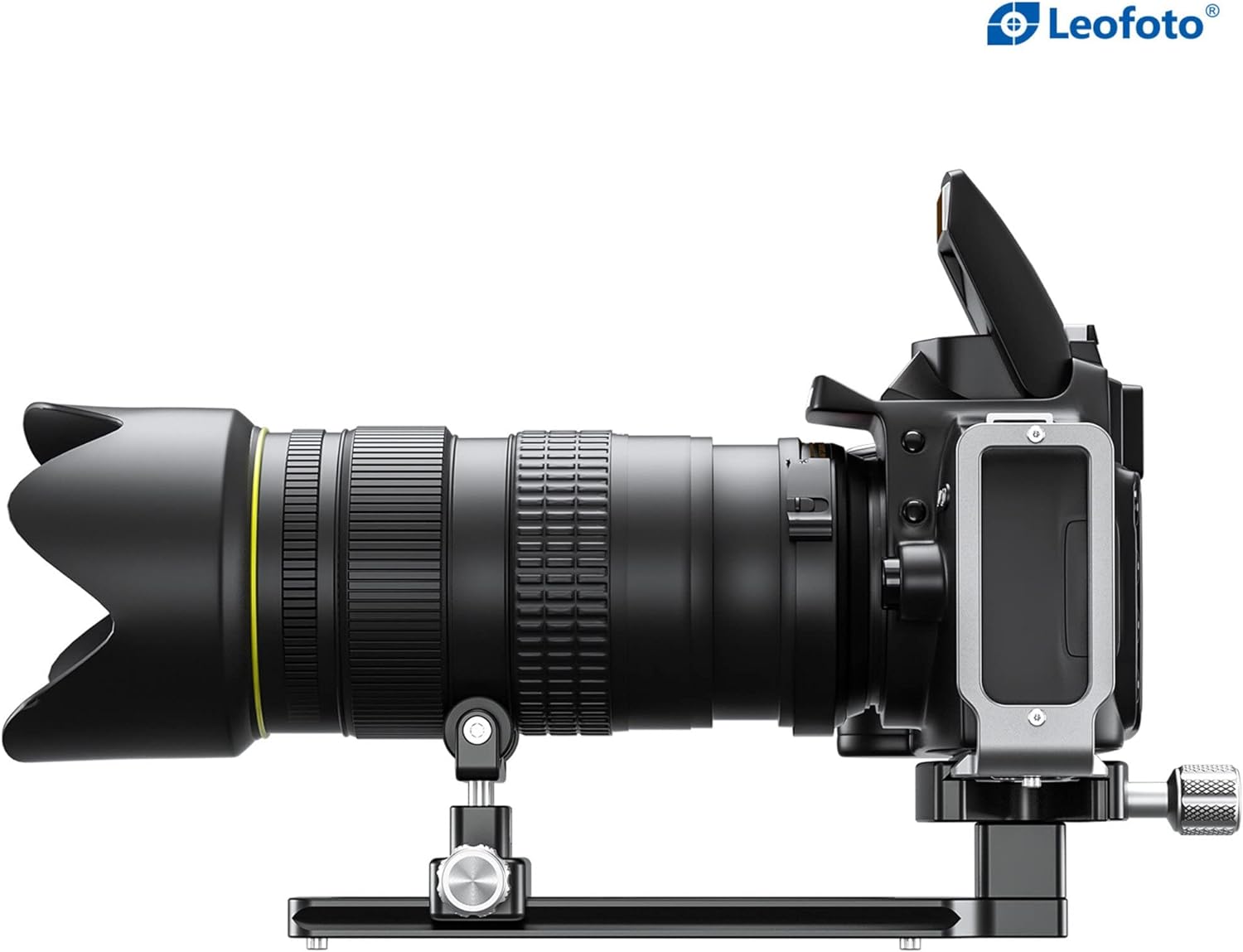Leofoto VR-150S Dual Pivot Long Tele Lens Support with Arca Compatible QR