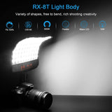 Falcon Eyes RX-8T 18W Portable Video Photo Light Kit 5600K CRI95