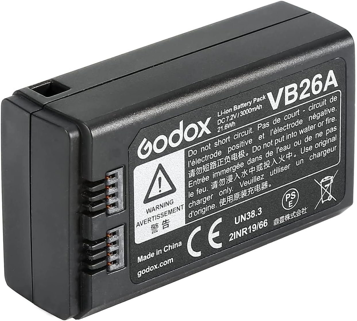 Godox VB-26A Lithium Battery for V1 and V860III Flash Head