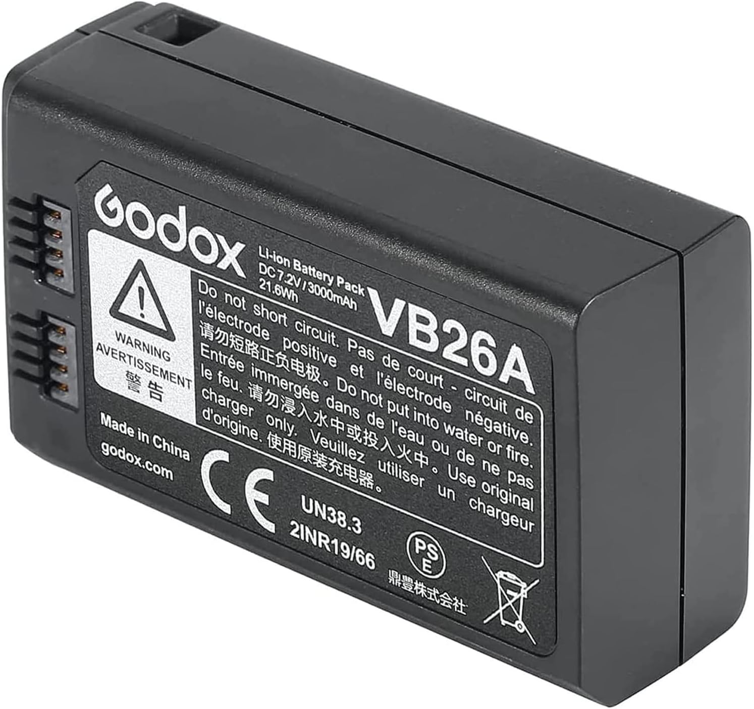 Godox VB-26A Lithium Battery for V1 and V860III Flash Head