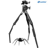 Leofoto MT-04 Spider Aluminum Mini Tripod with LH-30 Ball head Kit