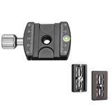 Leofoto LHC-50 50mm Screw-Knob Pro Clamp with Plate/ARCA/RRS Ball Head Compatible