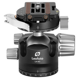 Leofoto LH-40PCL Low Profile Ball Head with Quick Release Clamp