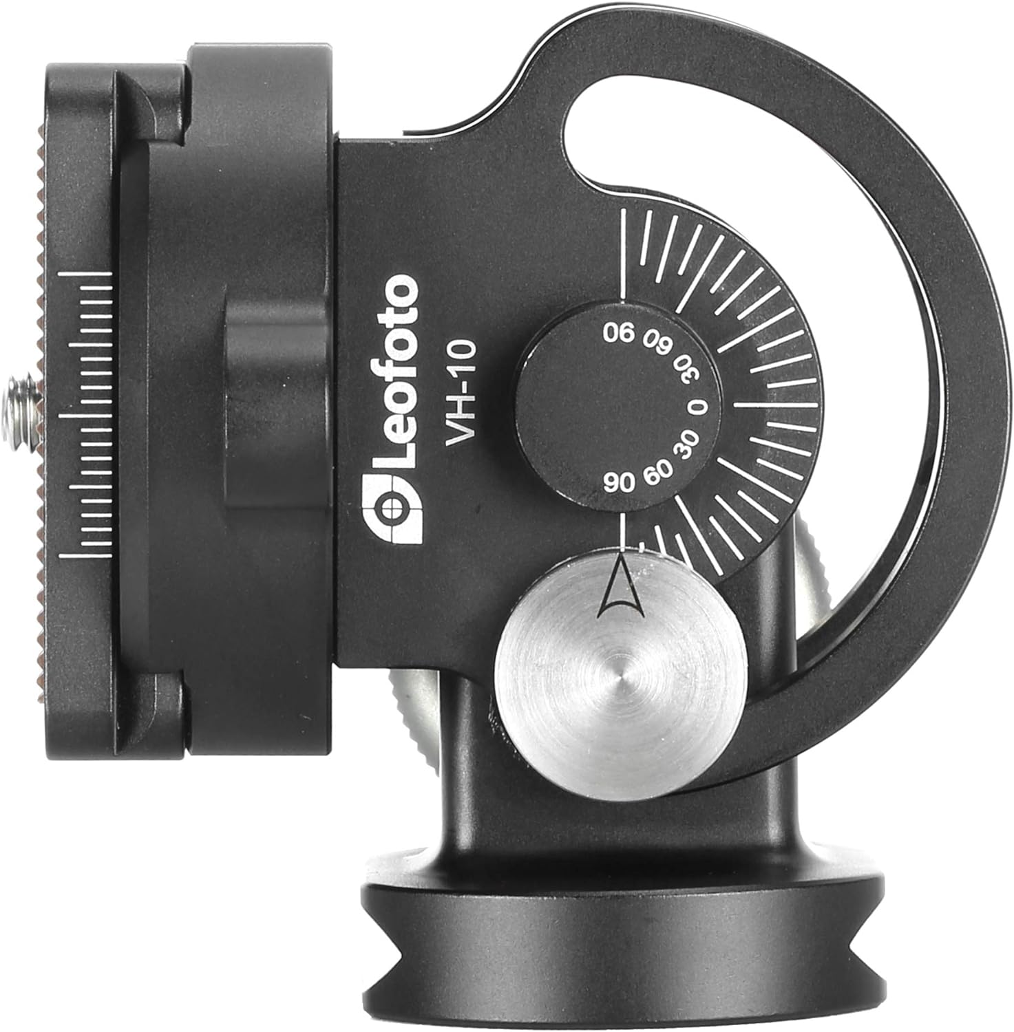 Leofoto VH-10S 2-Way Aluminum Tilt Monopod Head with Arca-Type Quick Release Plate
