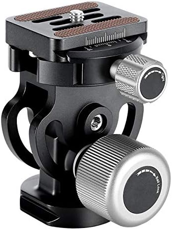 Leofoto VH-10S 2-Way Aluminum Tilt Monopod Head with Arca-Type Quick Release Plate