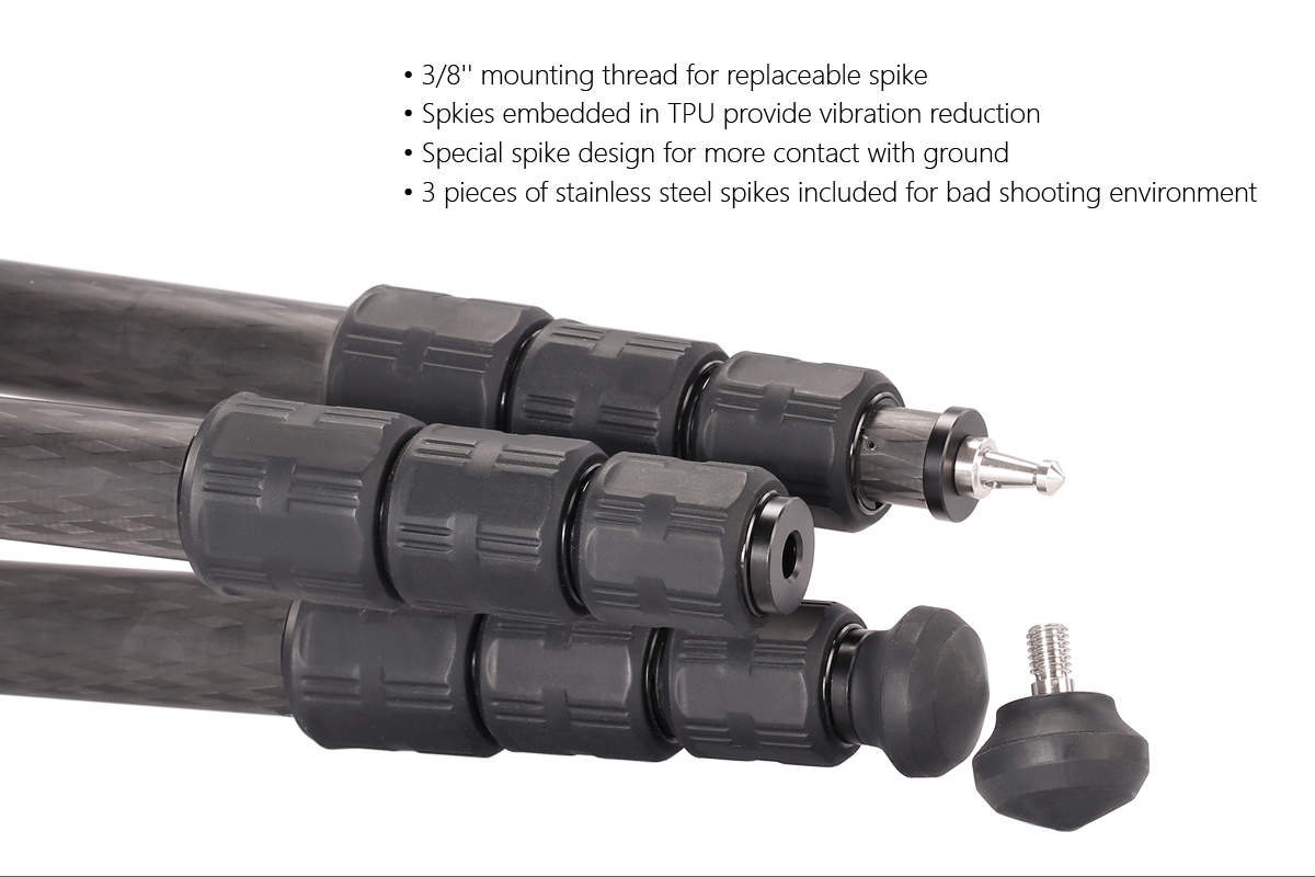 Leofoto Ln-364c Carbon Fiber Tripod