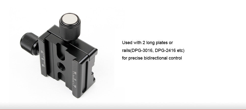 Sunwayfoto DDB-53 Bidirectional Offset Double Clamp Arca Swiss Compatible