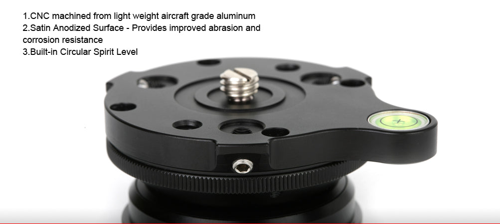 SunwayFoto DYH-66i Tripod Head Leveling Base