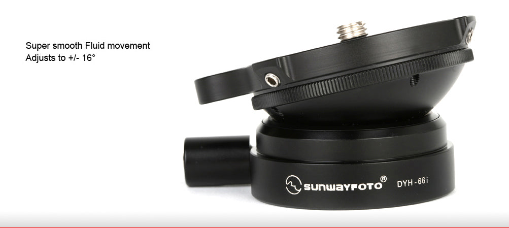 SunwayFoto DYH-66i Tripod Head Leveling Base