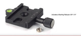 SunwayFoto DDC-60L Screw-Knob Dovetail Clamp Arca Swiss Compatible With Long Handle