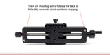 Sunwayfoto MFR-150S Macro Focusing Rail with Screw-Knob Clamp Compatible with Arca-Swiss