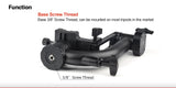SUNWAYFOTO GH-01 Carbon Fiber 360 Degree Panoramic Camera Ball Head Gimbal Head