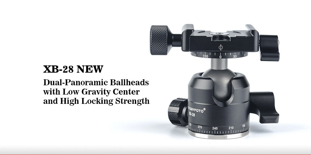 Sunwafoto XB-28II Low Profile High Locking Strenth Ballhead