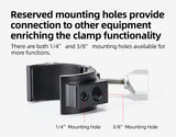 Sunwayfoto Super Clamp for Round Tubes ,Phone, DJI OSMO , Gopro , Bicycle