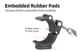 Sunwayfoto Super Clamp for Round Tubes ,Phone, DJI OSMO , Gopro , Bicycle