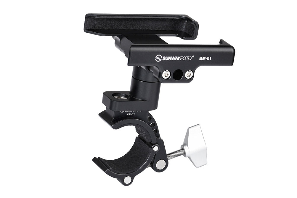 Sunwayfoto BM-01T Mobile Phone Bicycle Motorcycle Mounting Clamp