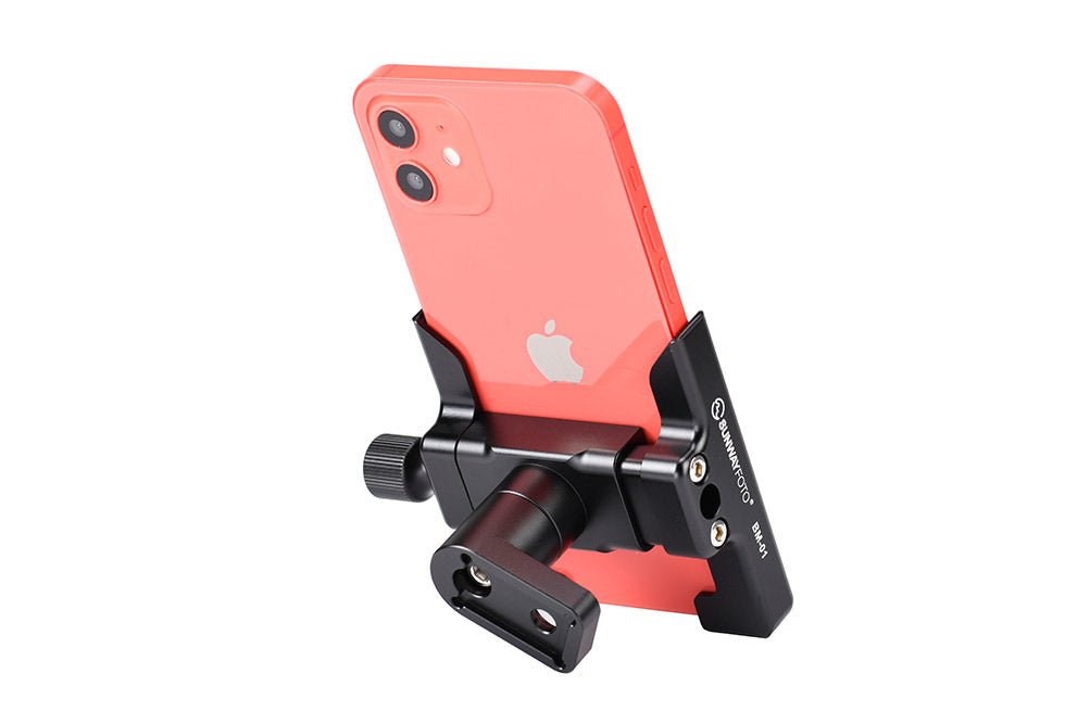 Sunwayfoto BM-01T Mobile Phone Bicycle Motorcycle Mounting Clamp