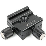 Sunwayfoto DDB-53 Bidirectional Offset Double Clamp Arca Swiss Compatible