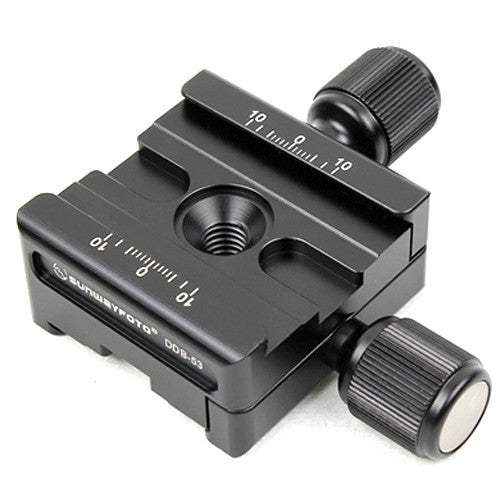 Sunwayfoto DDB-53 Bidirectional Offset Double Clamp Arca Swiss Compatible