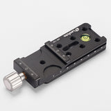 Leofoto NR-100 Quick Release Nodal Rail Plate With Clamp Compatible Arca-Swiss