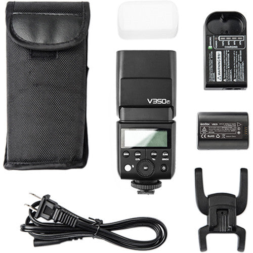 GODOX V350F MINI TTL FLASH WIRELESS 2.4GHZ HSS FOR FUJIFILM XT3 XT2 XT1 X-PRO 2 X-PRO1