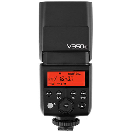GODOX V350F MINI TTL FLASH WIRELESS 2.4GHZ HSS FOR FUJIFILM XT3 XT2 XT1 X-PRO 2 X-PRO1