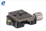 Leofoto DC-50 + DC-50+BPL-50 2-in-1 Metal Quick Release Clamp for Manfrotto 200PL 323 & Arca-Swiss Plate