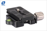 Leofoto DC-50 + DC-50+BPL-50 2-in-1 Metal Quick Release Clamp for Manfrotto 200PL 323 & Arca-Swiss Plate