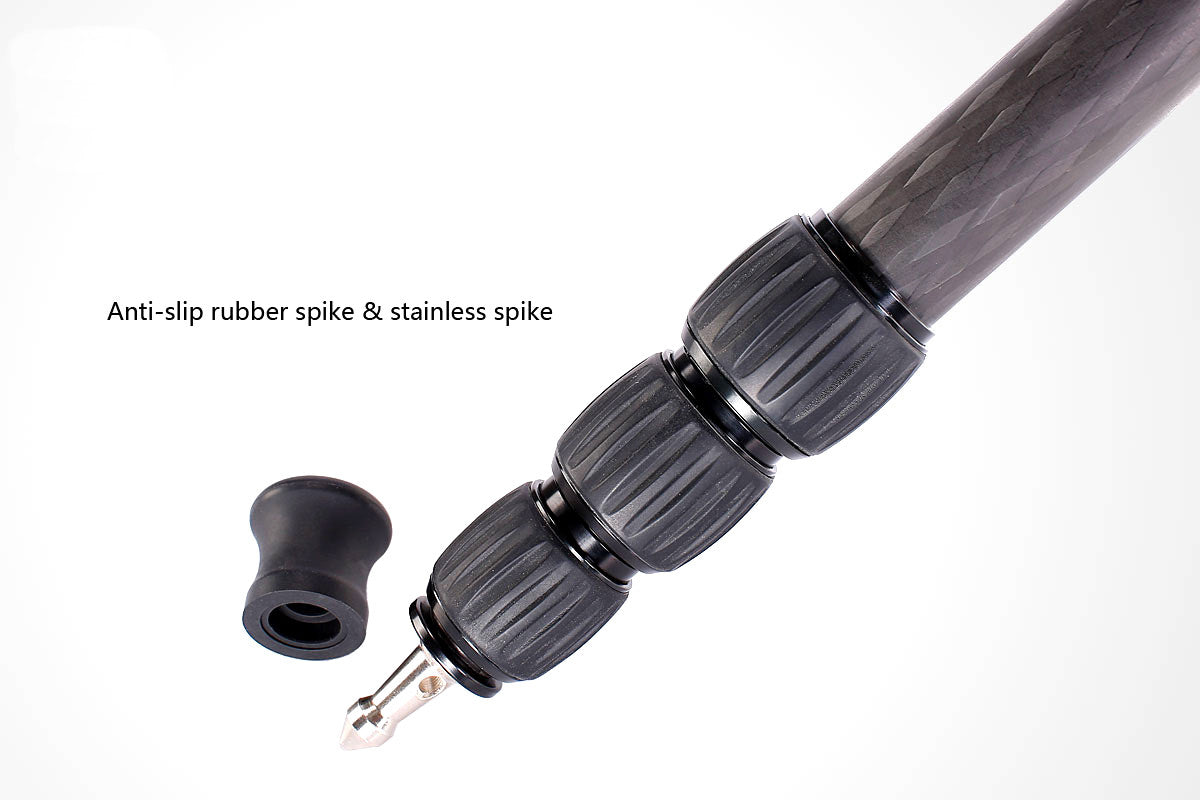 Leofoto 4 Sections Carbon Fiber Monopod MP-284C