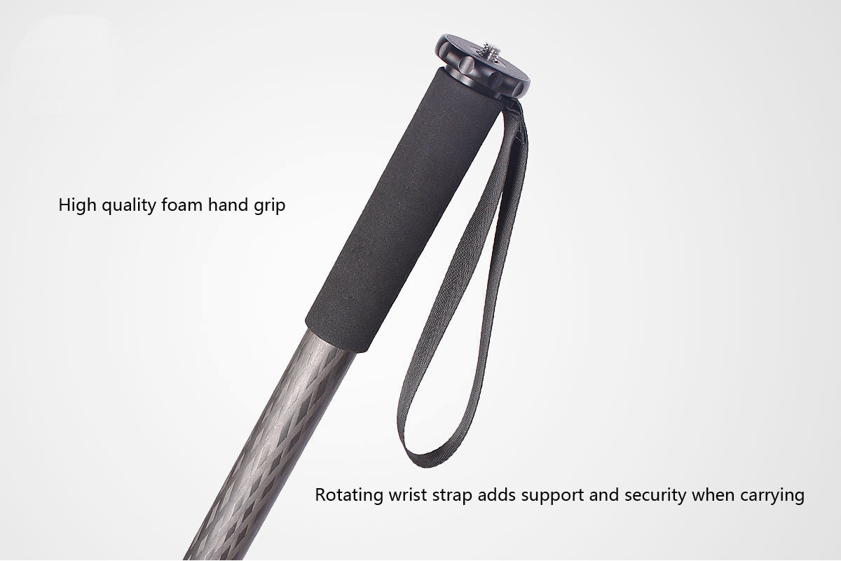 Leofoto 4 Sections Carbon Fiber Monopod MP-284C