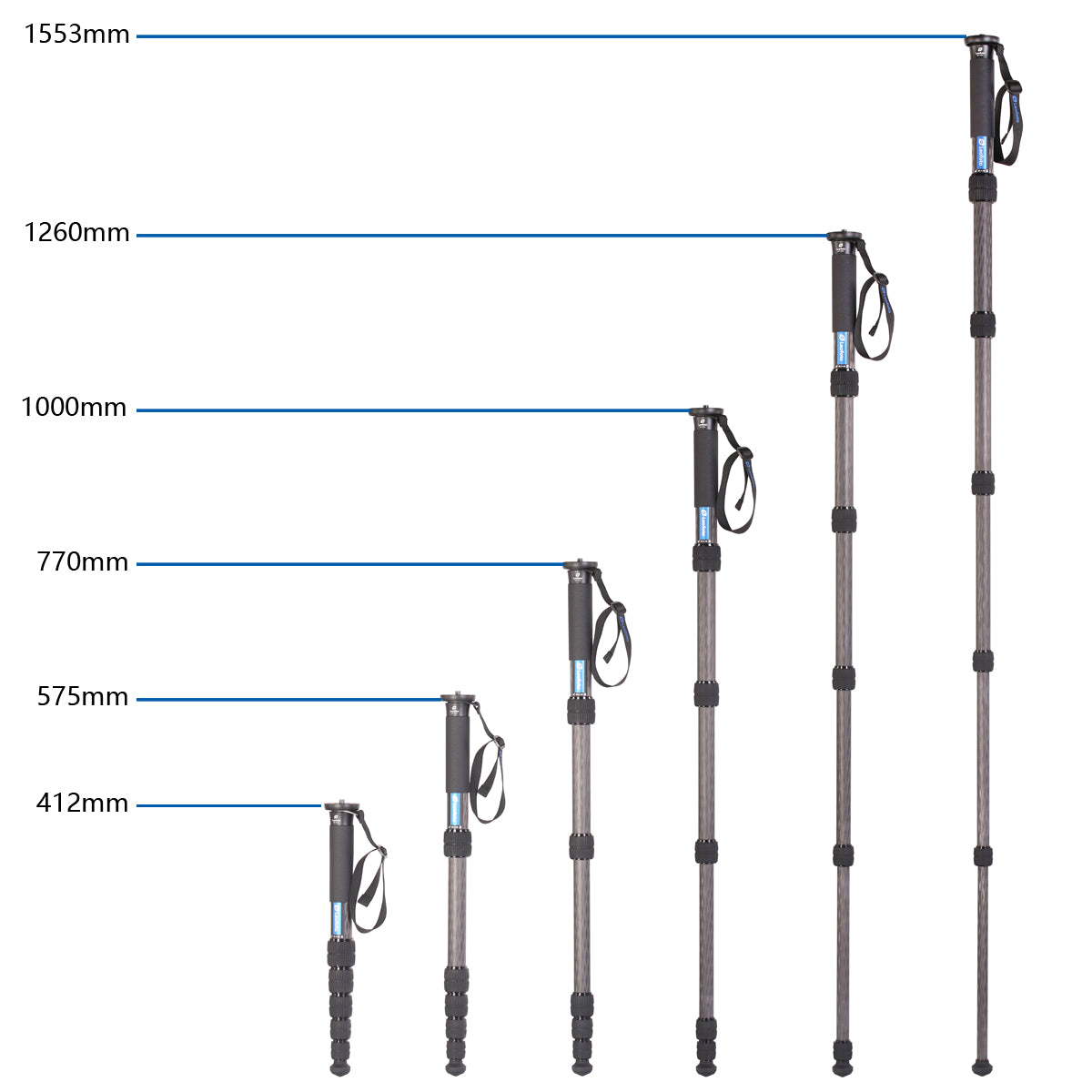 Leofoto MP-326C Carbon Fiber Monopod